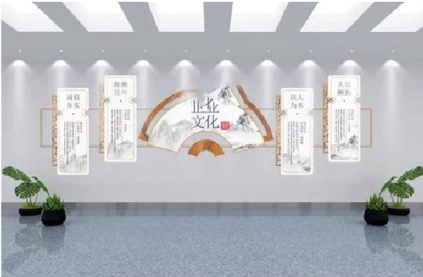 长沙企业文化墙设计的核心要素。