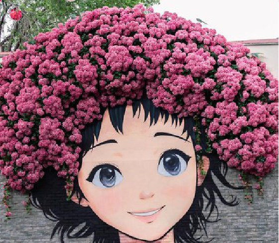 长沙墙体彩绘-网红墙打卡