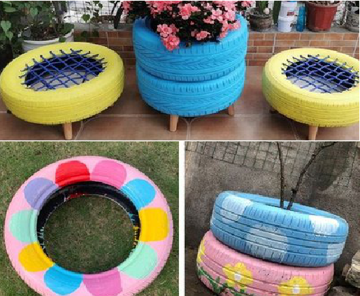 长沙墙体彩绘-变废为宝