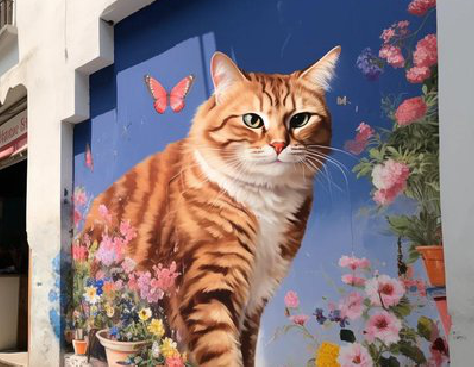 长沙自己绘制有个性的手绘墙