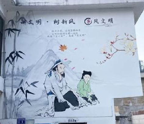 长沙分享几个墙绘保养知识。