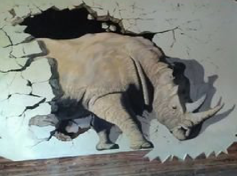 长沙在墙绘中，如何绘制3D效果？