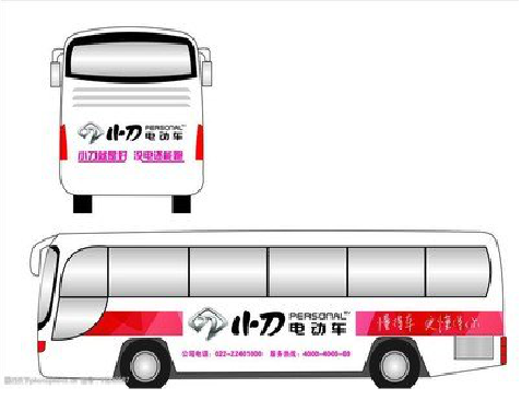 长沙公交车身贴如何完美贴合？