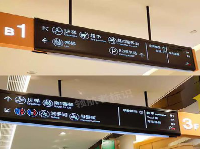 长沙如何通过商场标识牌引导客流分布？